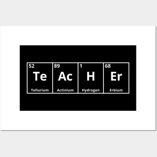 Teacher Periodic Table Posters and Art